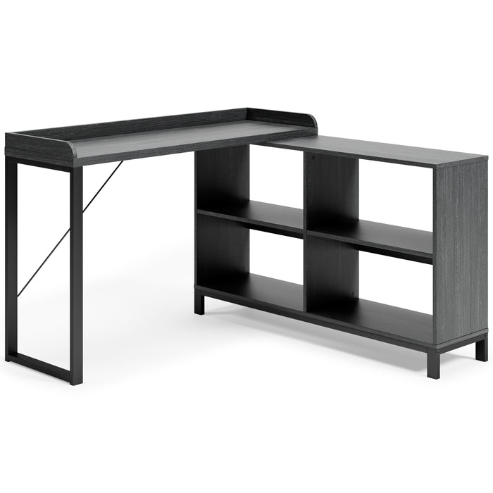 Yarlow Home Office L-Desk - H215-24 - In Stock Furniture
