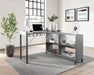 Yarlow Home Office L-Desk - H215-24 - In Stock Furniture