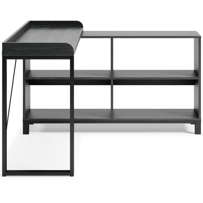 Yarlow Home Office L-Desk - H215-24 - In Stock Furniture
