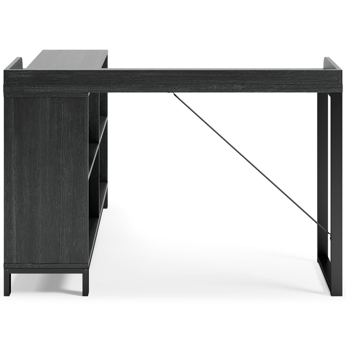 Yarlow Home Office L-Desk - H215-24 - In Stock Furniture