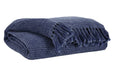 Yasmin Navy Throw (Set of 3) - A1000740 - Gate Furniture