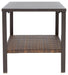 Zariyah Outdoor Love/Chairs/Table Set (Set of 4) - P330-080 - In Stock Furniture