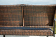 Zariyah Outdoor Love/Chairs/Table Set (Set of 4) - P330-080 - In Stock Furniture