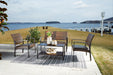 Zariyah Outdoor Love/Chairs/Table Set (Set of 4) - P330-080 - In Stock Furniture