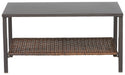 Zariyah Outdoor Love/Chairs/Table Set (Set of 4) - P330-080 - In Stock Furniture
