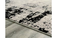 Zekeman Black/Cream/Gray Large Rug - R404921 - Gate Furniture