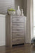 Zelen Warm Gray Chest of Drawers - B248-46 - Gate Furniture