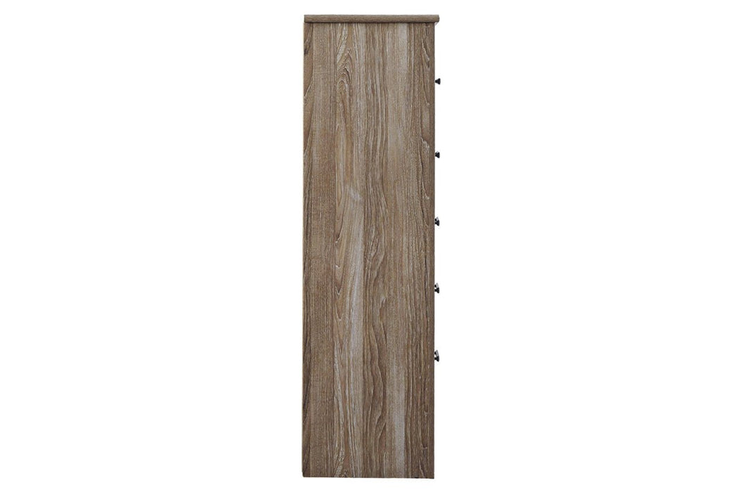Zelen Warm Gray Chest of Drawers - B248-46 - Gate Furniture